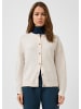 QS Strickjacke in 02W0_creme