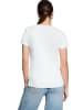 Zero  Printshirt mit Aufdruck in Patch White/Blue