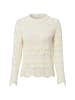Strickpullover in ecru - 0001