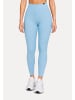 SMILODOX LEO Leggings Velvara in Hellblau Leo