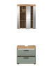 ebuy24 Badmöbelset Scout Staubgrün 60 x 34 cm