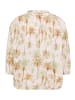 CARTOON Casual-Bluse mit Raffung in Nature/Green