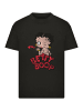F4NT4STIC T-Shirt Betty Boop Faded Graphic in schwarz