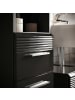 xonox.home Badkombi inkl. Bel. in schwarz/schwarz hochglanz  - (B) 151 x (H) 182 x (T) 34