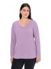 Ulla Popken Shirt in lavendel