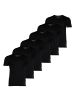 Lacoste T-Shirt 6er Pack in Schwarz