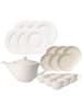 Villeroy & Boch 19er Set Frühstücks-Set For Me weiß in weiß