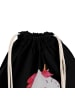 Mr. & Mrs. Panda wander rucksack Einhorn Wut ohne Spruch in Schwarz