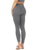 Circle Five Sport Leggings mit Taschen in Anthrazit