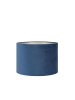 Light & Living Lampenschirm Zylinder Velours - Petrol Blue - Ø50x38cm
