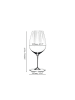 RIEDEL Glas 2er Set Cabernet Merlotgläser Performance in 834 ml in transparent
