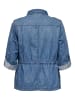 ONLY Carmakoma Jeansjacke in Medium Blue Denim