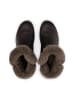 VITAFORM Softnappaleder Stiefeletten in dunkelbraun