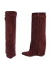Ital-Design High Heel in Weinrot