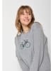 GreenBomb Sweatshirt Bike Seagulls in Heidekraut Grau