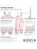 BMS Sailing Wear Regenlatzhose 100% wasserdicht für Mädchen in rosa