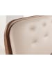 Angel Cerdá Bett 7236 in Sand / Walnuss – (B)195 x (H)103 x (T)223 cm