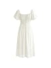 ebeeza Women Dress in Cream