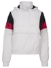 Urban Classics Light Jackets - Coat in white/navy/fire red