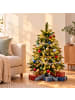 relaxdays Künstlicher Weihnachtsbaum in Grün - 120 cm
