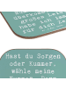 Mr. & Mrs. Panda Untersetzer für Gläser Spruch Schutz Rufnummer ... in Meeresbrise