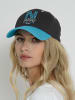 TOP GUN Damen Cap NB231033 in navy/cyan