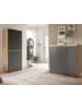 Inn.Furn Kommode grau, Evoke Eiche 105 x 11 cm, Anrichte mit 10 Fächern