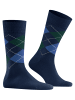 Burlington Edinburgh Socke in Royal