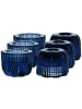 Villeroy & Boch 6er Set 2in1-Kerzenständer Fleur ø 6,3 cm in blau