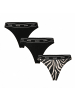 Hugo Boss 3er-Set: Pantys in Black