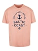 F4NT4STIC Heavy Oversize T-Shirt Ostsee Logo Knut & Jan Hamburg in amber