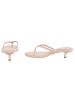Ital-Design High-Heel Sandalette in Beige