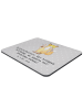 Mr. & Mrs. Panda Mousepad Sozialarbeiterin Hoffnungsträger mit S... in Grau Pastell