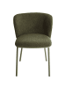 Beliani 2er-Set Esszimmerstuhl MINA II in Grün