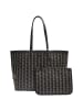 Lacoste Zely - Shopping Bag L 35 cm in mono noir beige