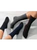 Hudson Baumwolle Socken 1 Paar mit Softbund Relax Cotton in schwarz