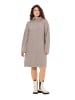 Ulla Popken Midikleid in kieselgrau