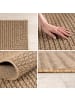 Teppich Boss In- & Outdoor Teppich Timber 1404, rund - Beige
