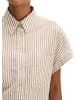 Marc O'Polo Gestreifte Bluse relaxed in Light Beige