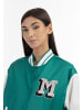 myMo Damen Collegejacke in Grün