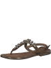 Marco Tozzi Zehenstegsandalen in Braun