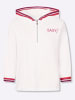 Heine Kapuzensweatshirt in weiß-pink