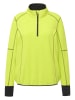 Ulla Popken Fleece-Shirt in neon grün