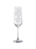 Mr. & Mrs. Panda Glas Spruch Sektglas Momente mit Spruch in Transparent