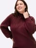 sheego by Joe Browns Pullover in bordeaux