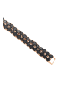 gaya Women Bracelet in Rose Gold Black