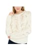 Liu Jo Grau Weiß Marabu Sweatshirt