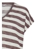 b. young Kurzarm-Bluse BYSIMOA Regular fit in FRENCH ROAST STRIPE