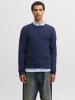 Jack & Jones Strickpullover in Navy Blazer