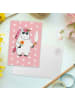 Mr. & Mrs. Panda Wanddeko Einhorn Woodstock ohne Spruch in Rot Pastell